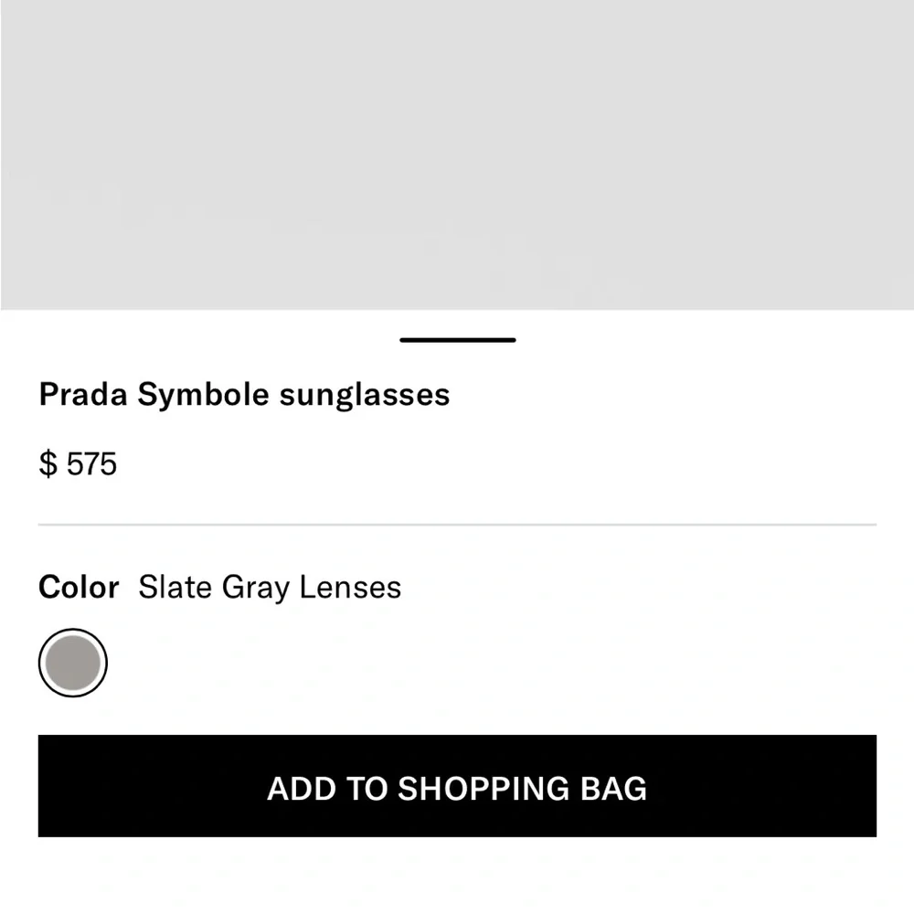 Prada Symbole Sunglasses - Picture 8 of 10